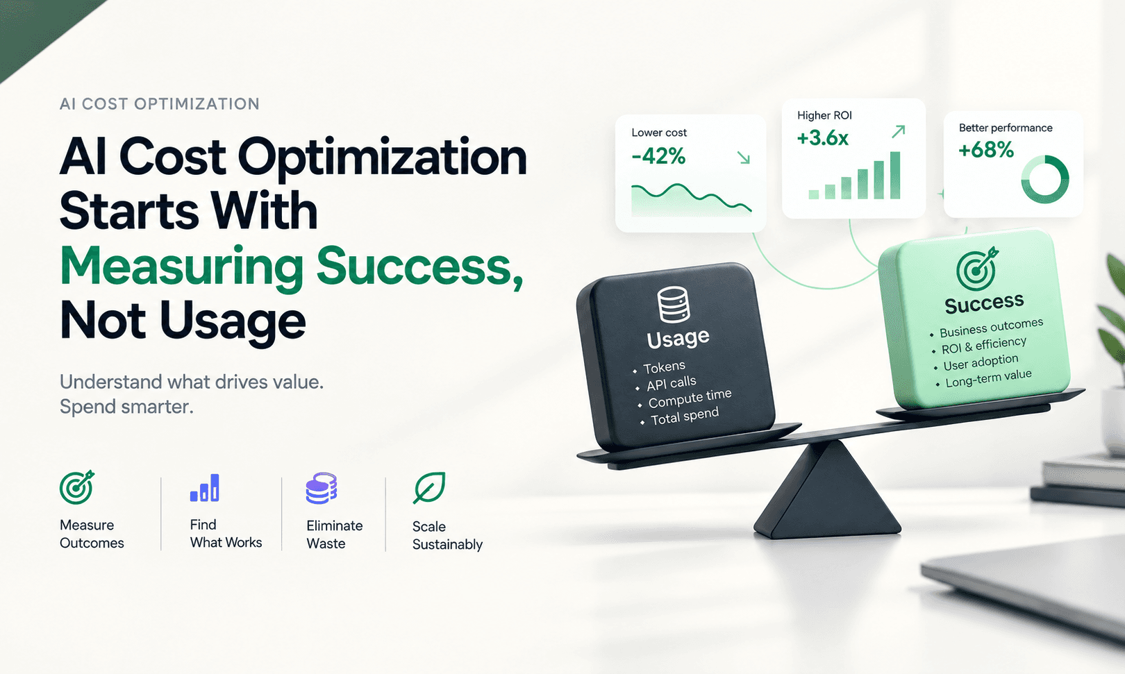AI Cost Optimization Starts With Measuring Success, Not Usage