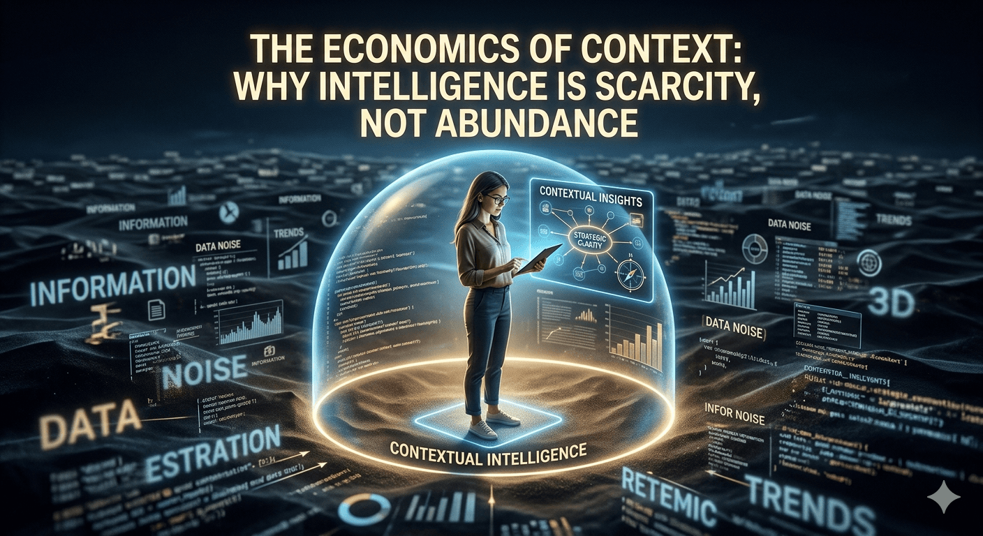 The Economics of Context: Why Intelligence Is Scarcity, Not Abundance